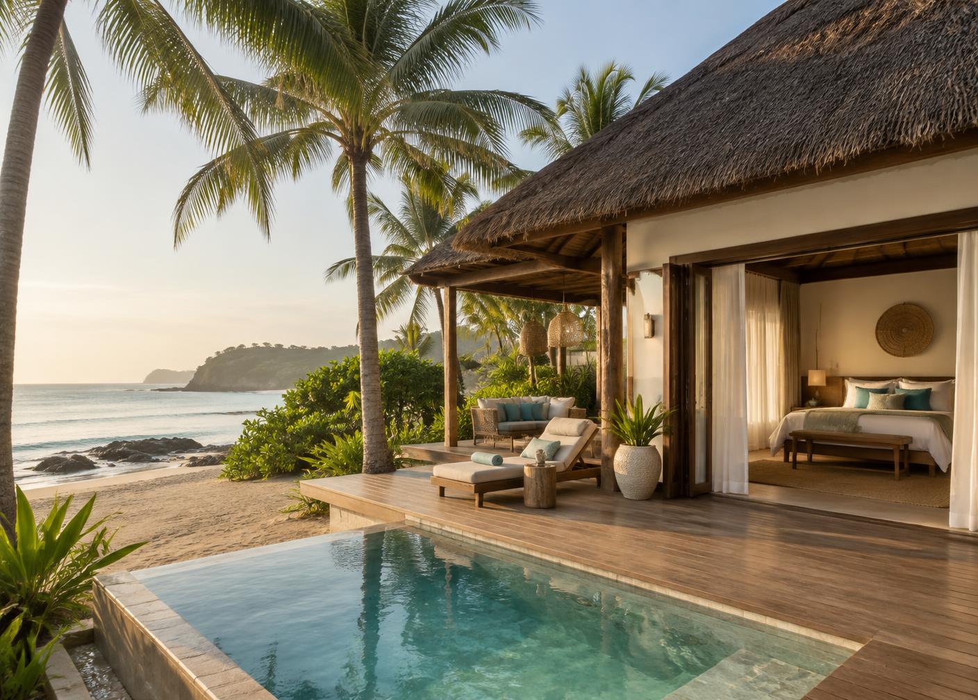 Villa de démonstration en bord de mer